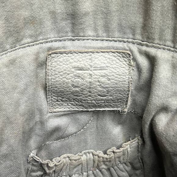 STS Ranch Daydreamer Crossbody Bag Fringe Green Gray Leather Western Rodeo Folk - Picture 11 of 16